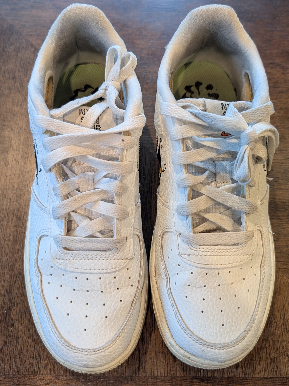 Nike Air Force 1 Sun Club Kids Sneakers DQ7690-100 - Picture 2 of 5